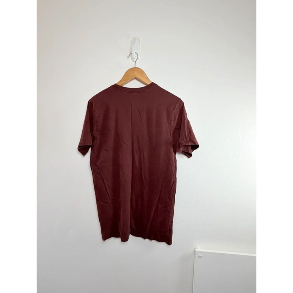 The North Face Not All Who Wander Graphic T-Shirt Men’s Large Burgundy Hiking - Picture 3 of 6
